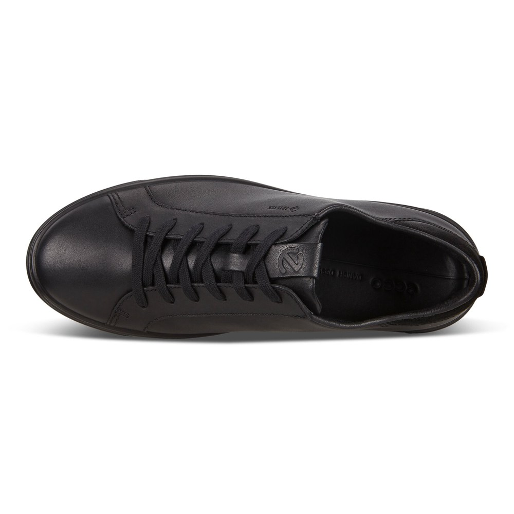 Mens Sneakers - ECCO Street Trays - Black - 5320OMRCT